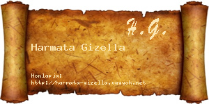 Harmata Gizella névjegykártya